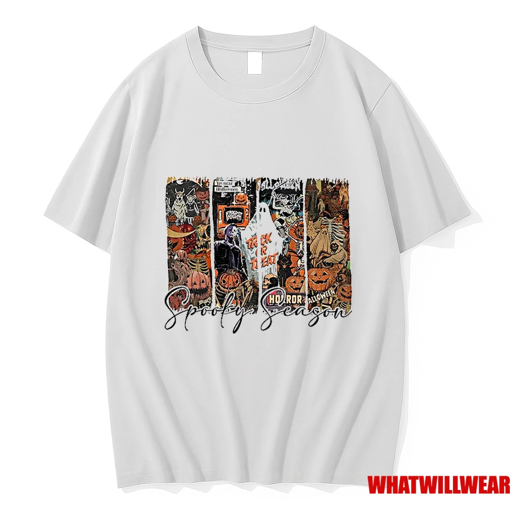 Spooky Season Coquette Fall Pumpkin Halloween 2025 Shirts
