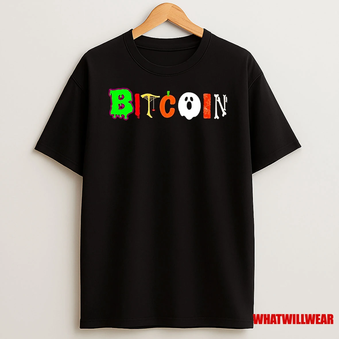 Spooky Bitcoin Halloween Ornaments Shirts