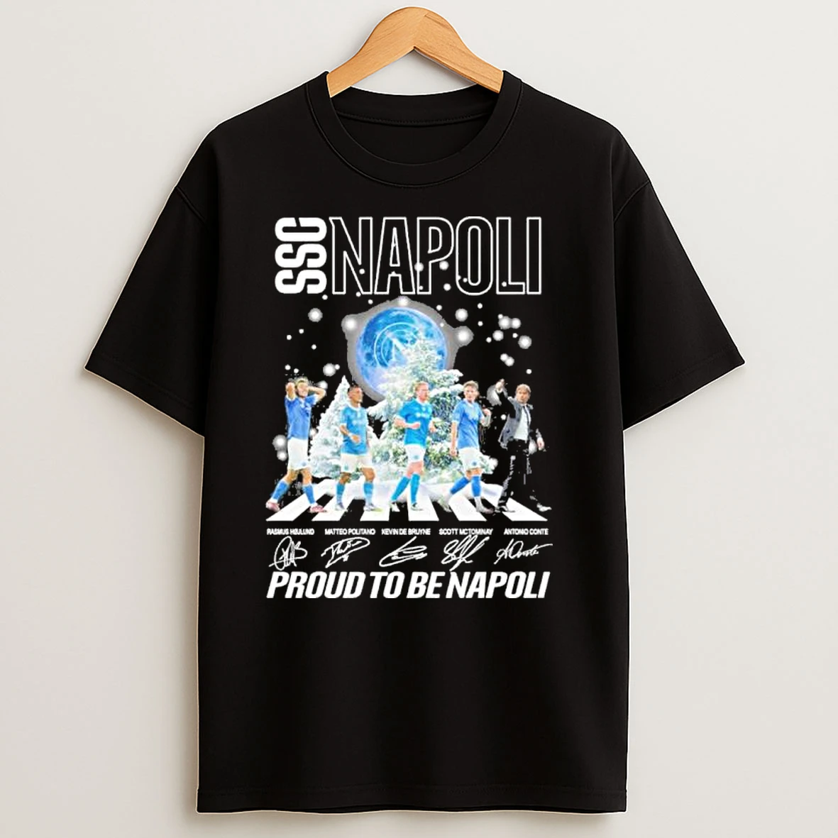 Ssc Napoli Abbey Road Christmas 2025 T Shirts