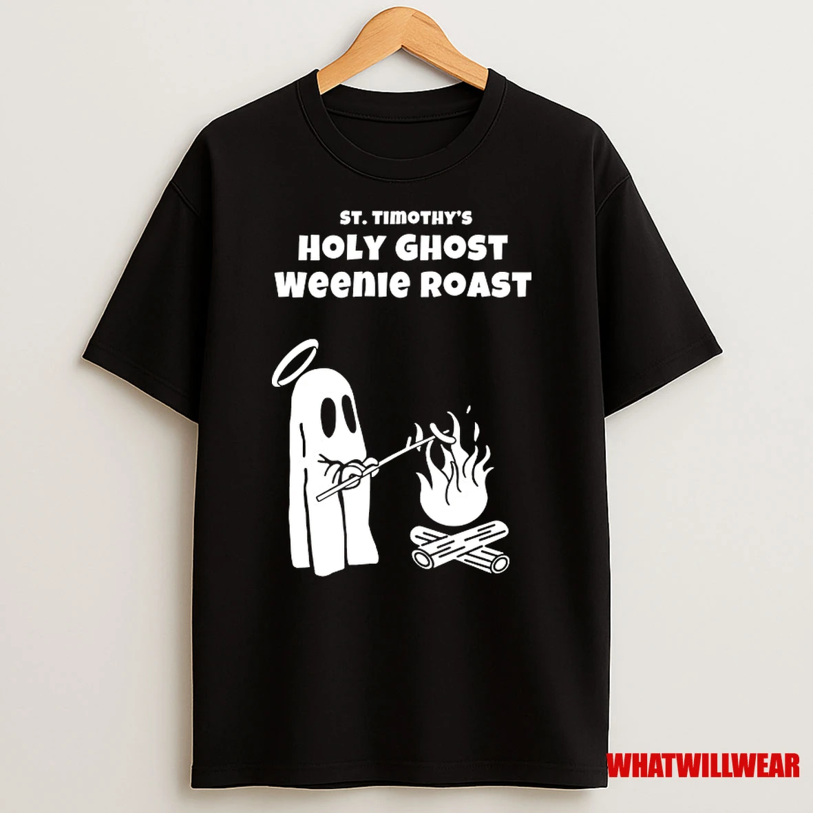 St Timothys Holy Ghost Weenie Roast Halloween Shirts