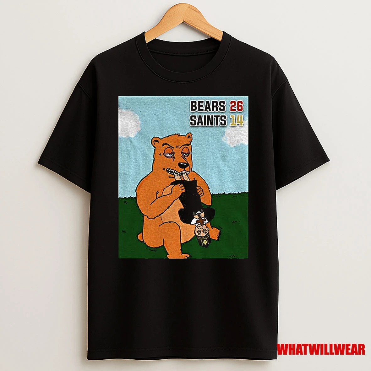 Staley Eat Sir Saint Chicago Bears 26 Vs New Orleans Saints 14 Nfl Football Shirts