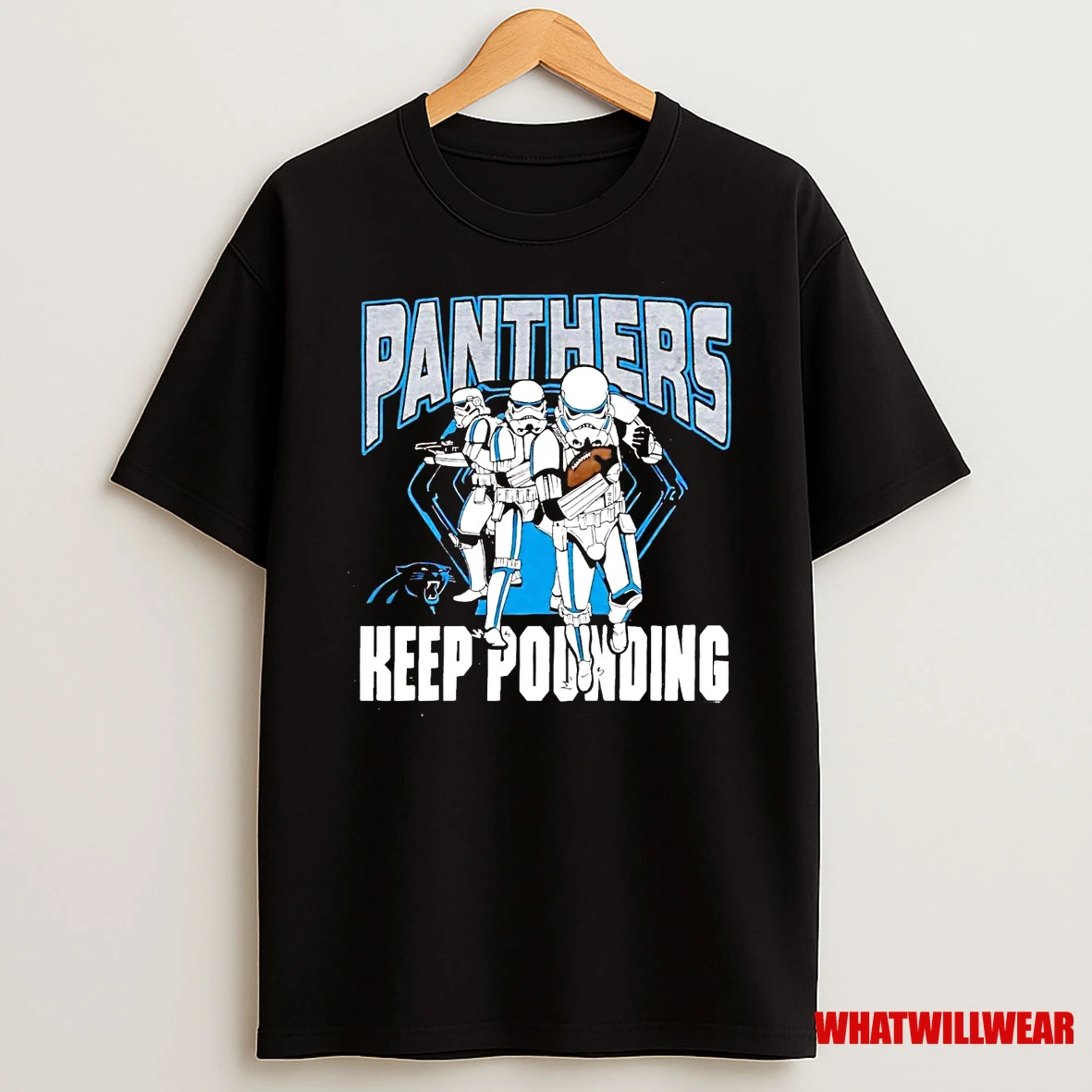 Star Wars Carolina Panthers Keep Pounding Shirts