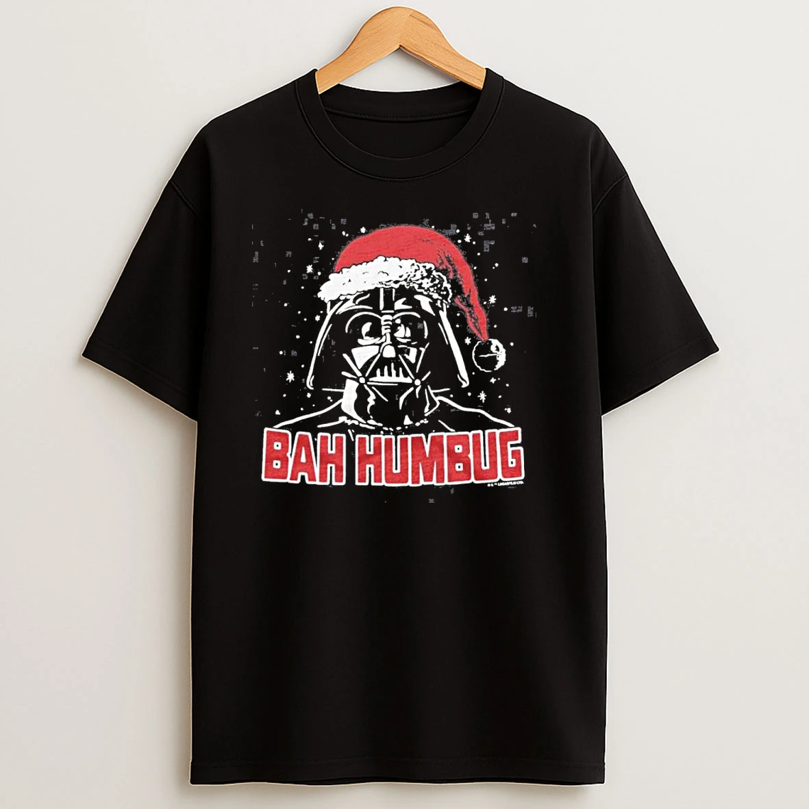 Star Wars Darth Vader Bah Humbug Christmas T Shirts