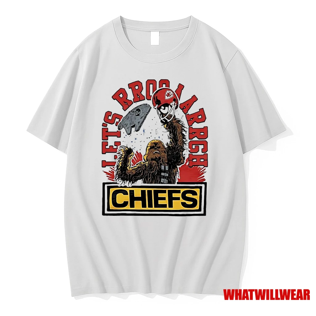 Star Wars Kansas City Chiefs Lets Rrooaarrgh Shirts