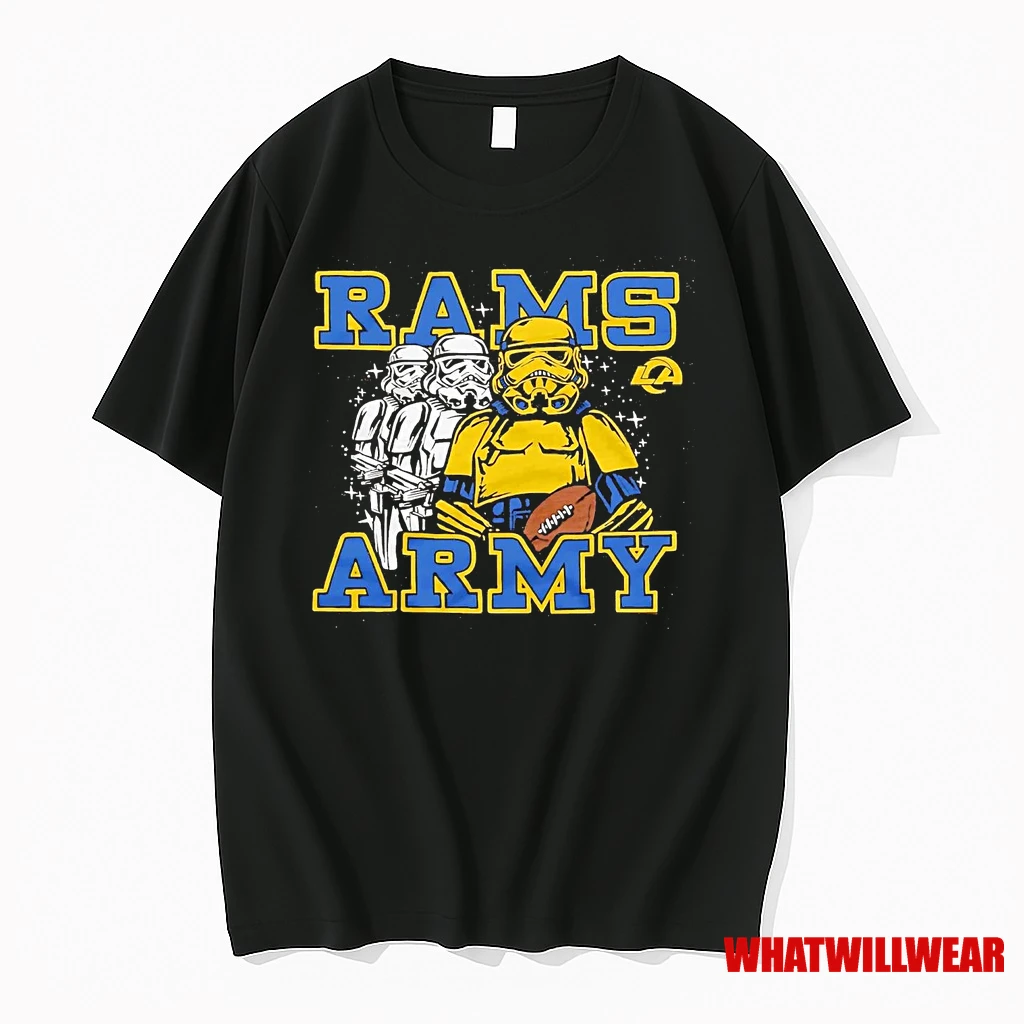 Star Wars Los Angeles Rams Army Shirts