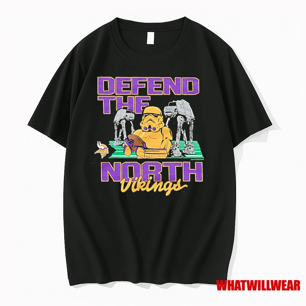 Star Wars Minnesota Vikings Defend The North Shirts