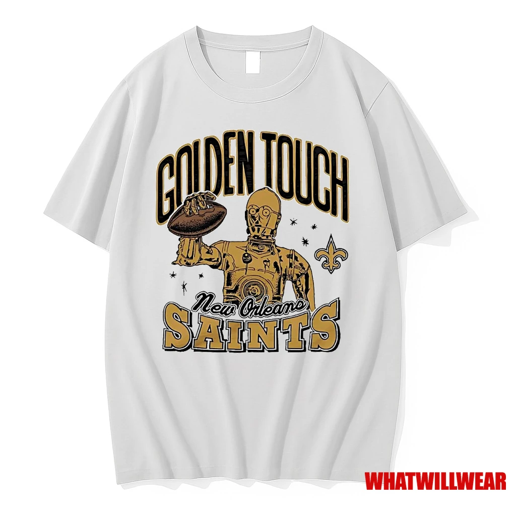Star Wars New Orleans Saints Golden Touch Shirts