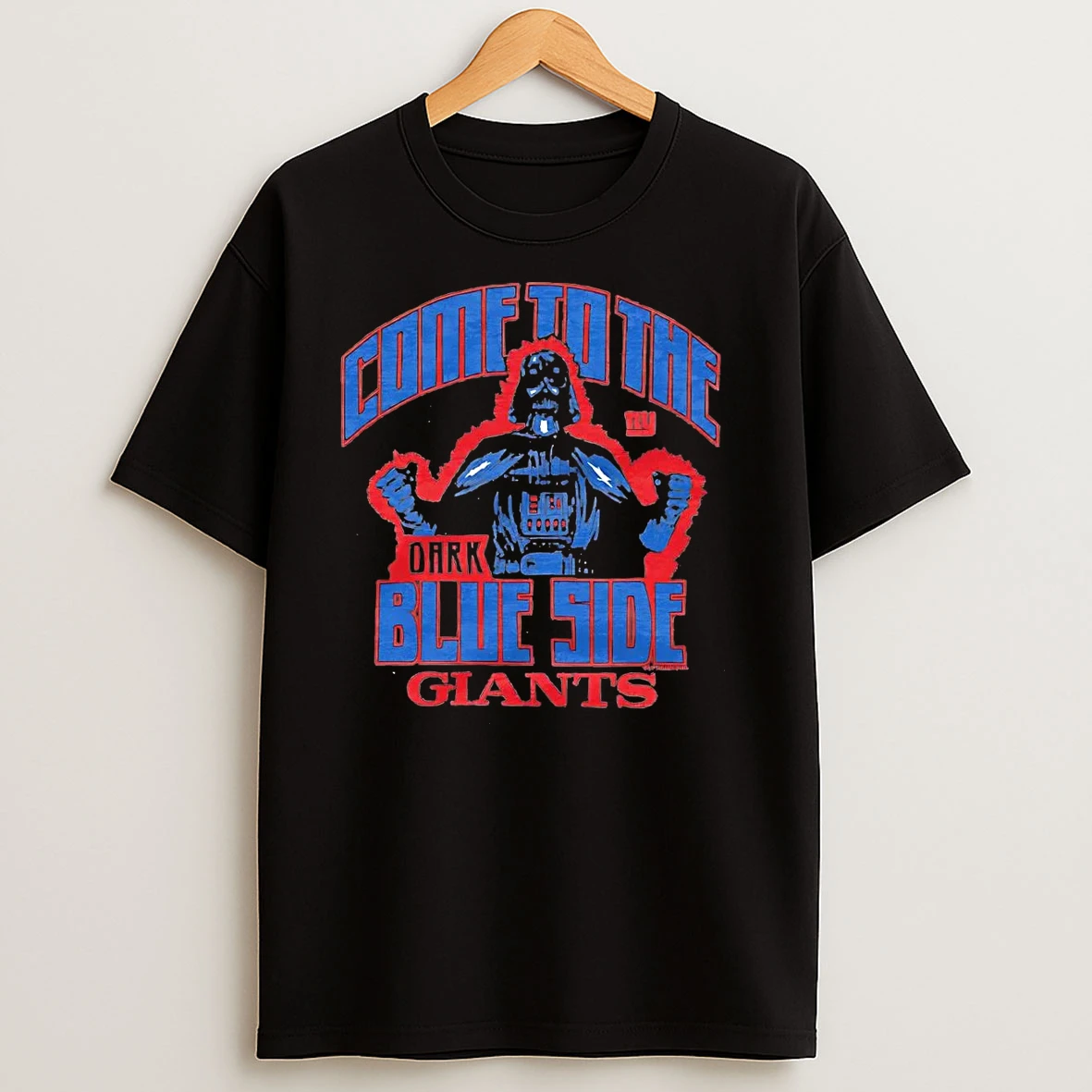 Star Wars New York Giants Come To The Blue Side T Shirts