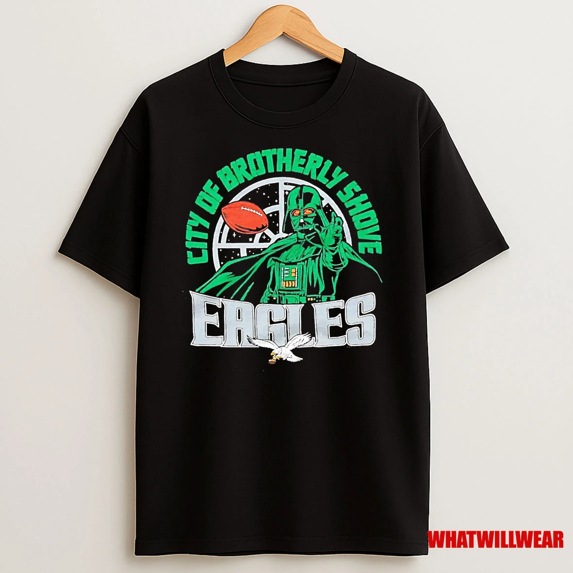 Star Wars Philadelphia Eagles City Of Brotherly Shove Shirts