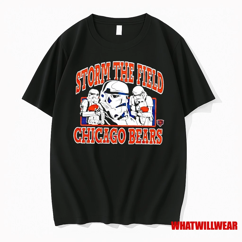 Star Wars Storm The Field Chicago Bears Football Shirts