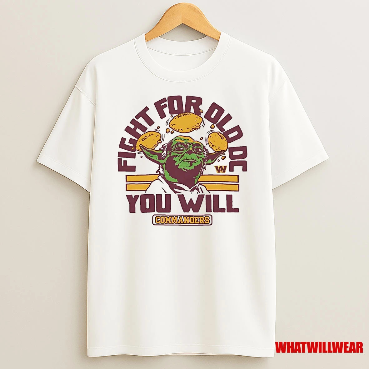 Star Wars Washington Commanders Fight For Old Dc You Will Shirts