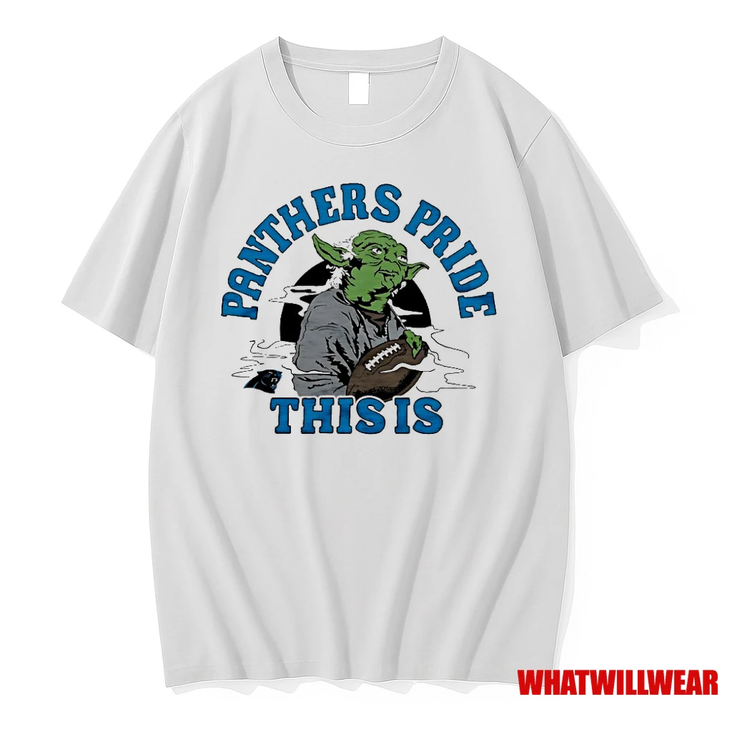 Star Wars X Carolina Panthers Yoda Panthers Pride This Is Shirts