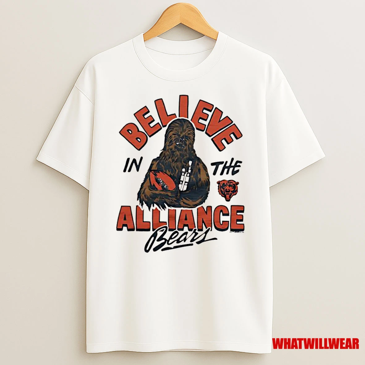 Star Wars X Chicago Bears Chewbacca Believe In The Alliance Bears Shirts