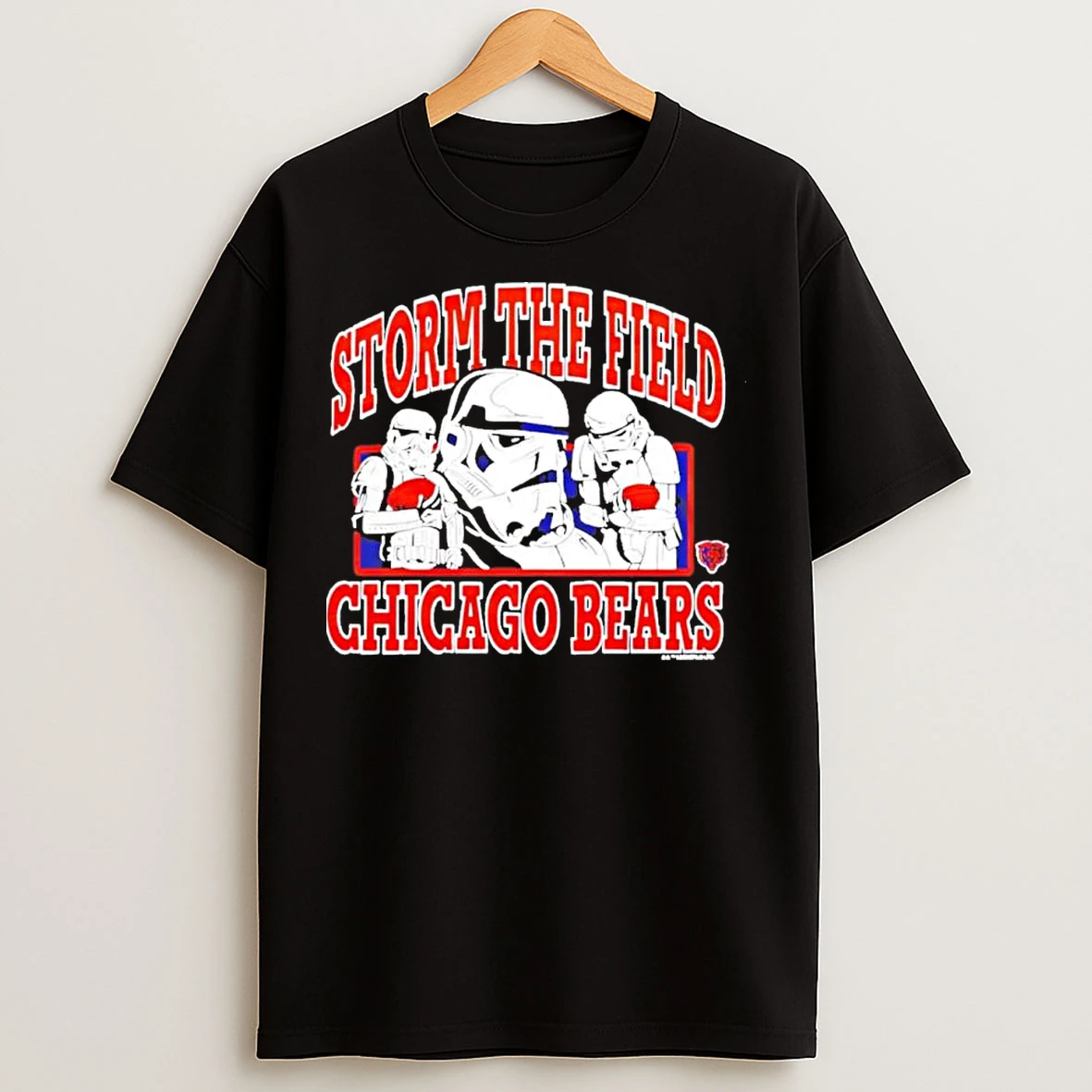 Star Wars X Chicago Bears Dark Side Storm The Field T Shirts