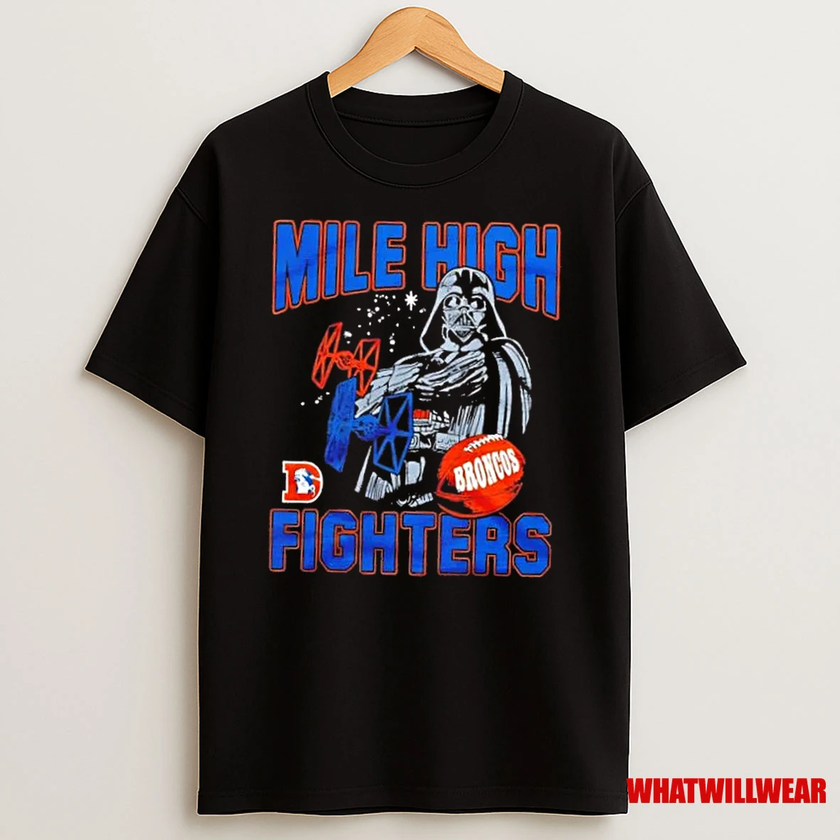 Star Wars X Denver Broncos Mile High Fighters Shirts
