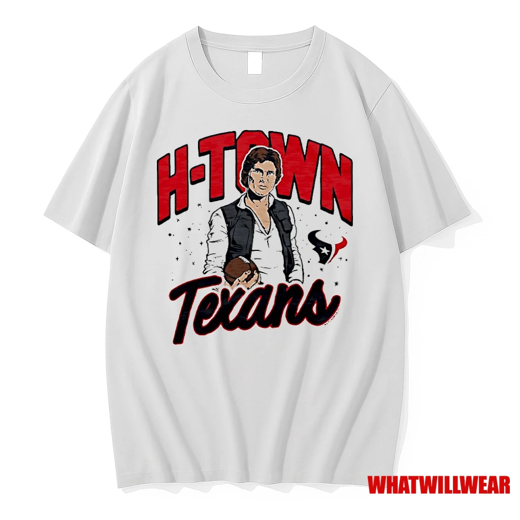 Star Wars X Houston Texans Han Solo H Town Shirts