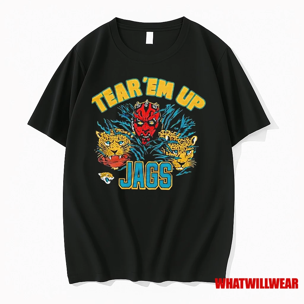 Star Wars X Jacksonville Jaguars Tear Em Up Shirts
