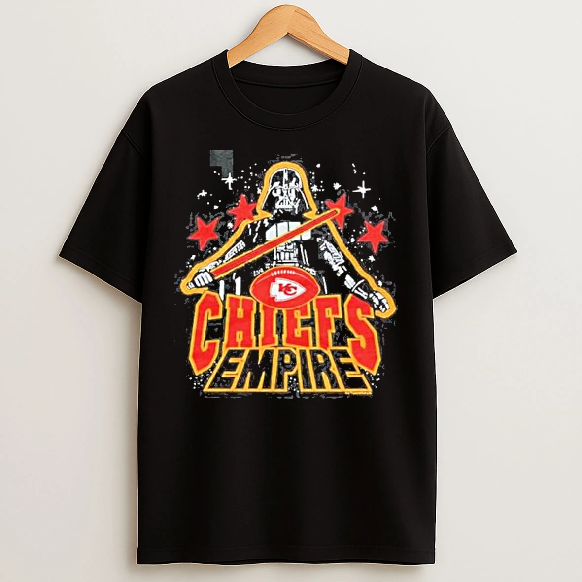 Star Wars X Kansas City Chiefs Dark Side Chiefs Empire T Shirts