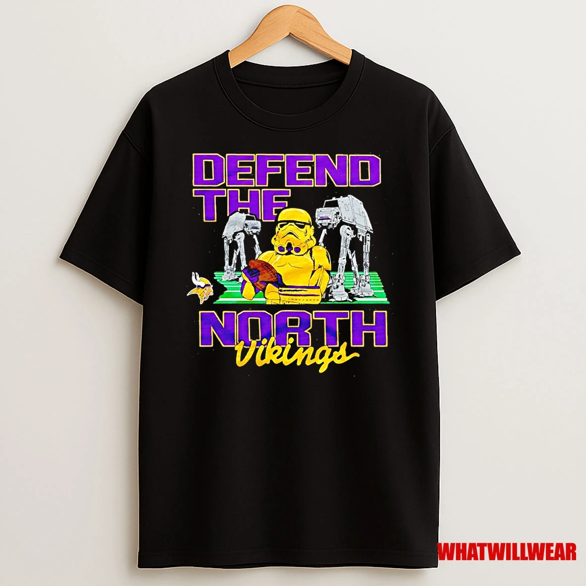 Star Wars X Minnesota Vikings Defend The North Shirts