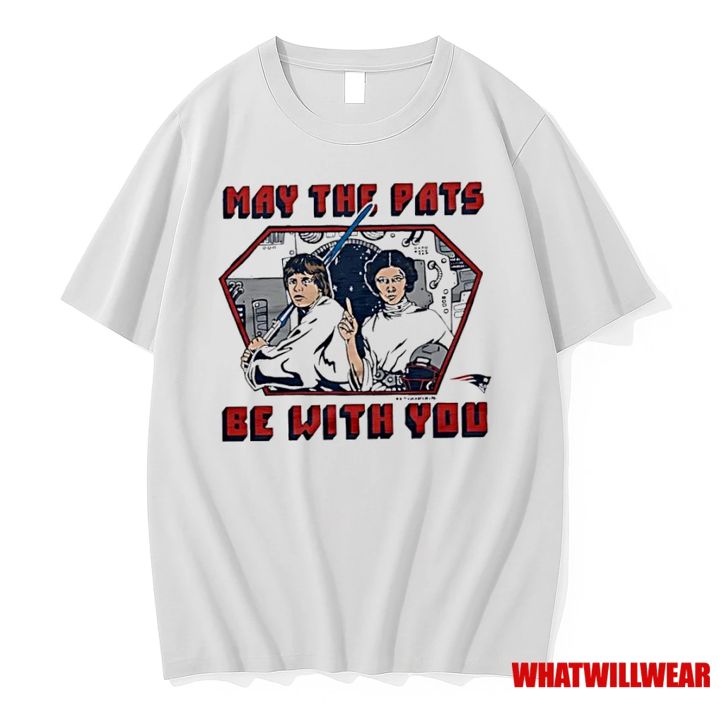 Star Wars X New England Patriots May The Pats Be With You Shirts