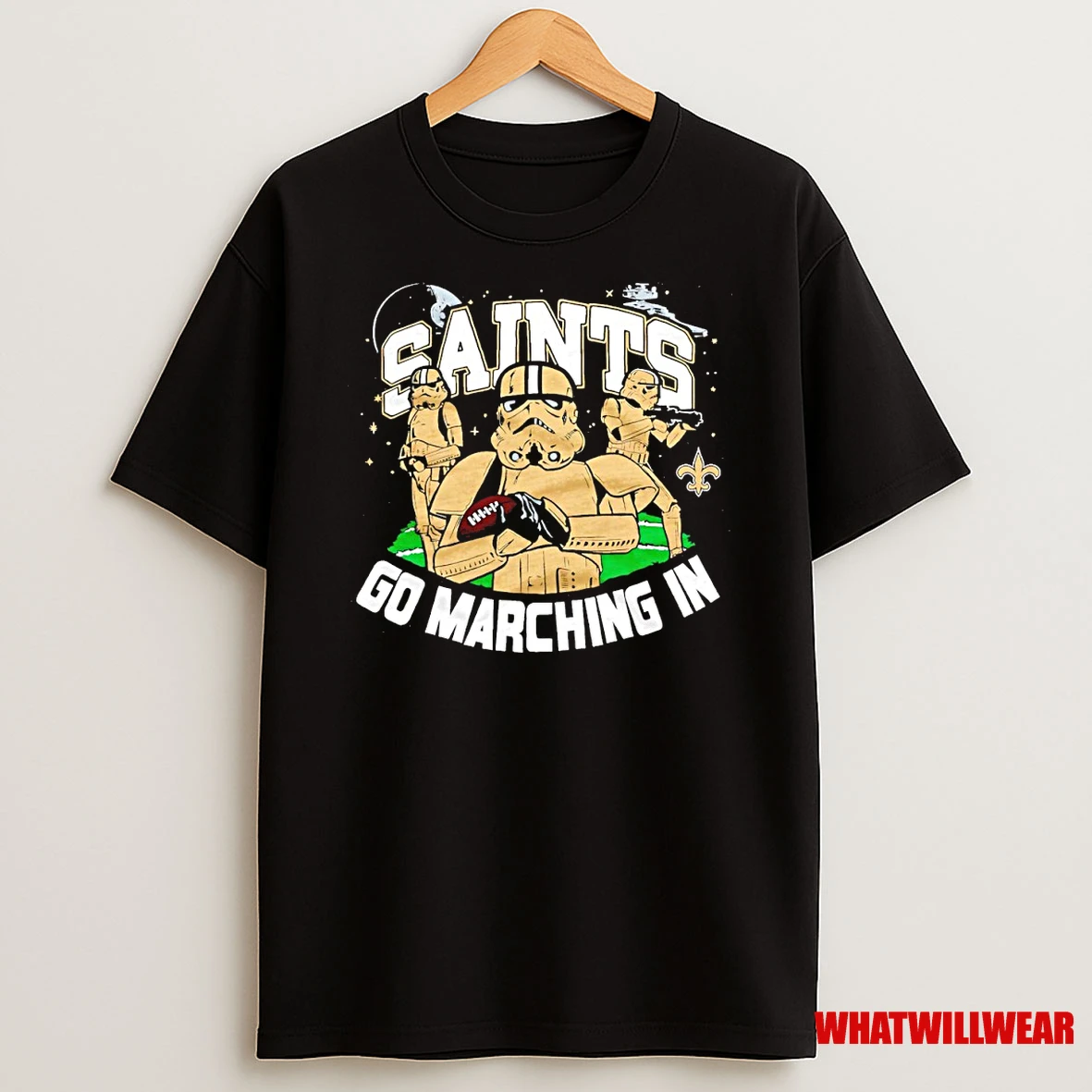 Star Wars X New Orleans Saints Go Marching On Shirts