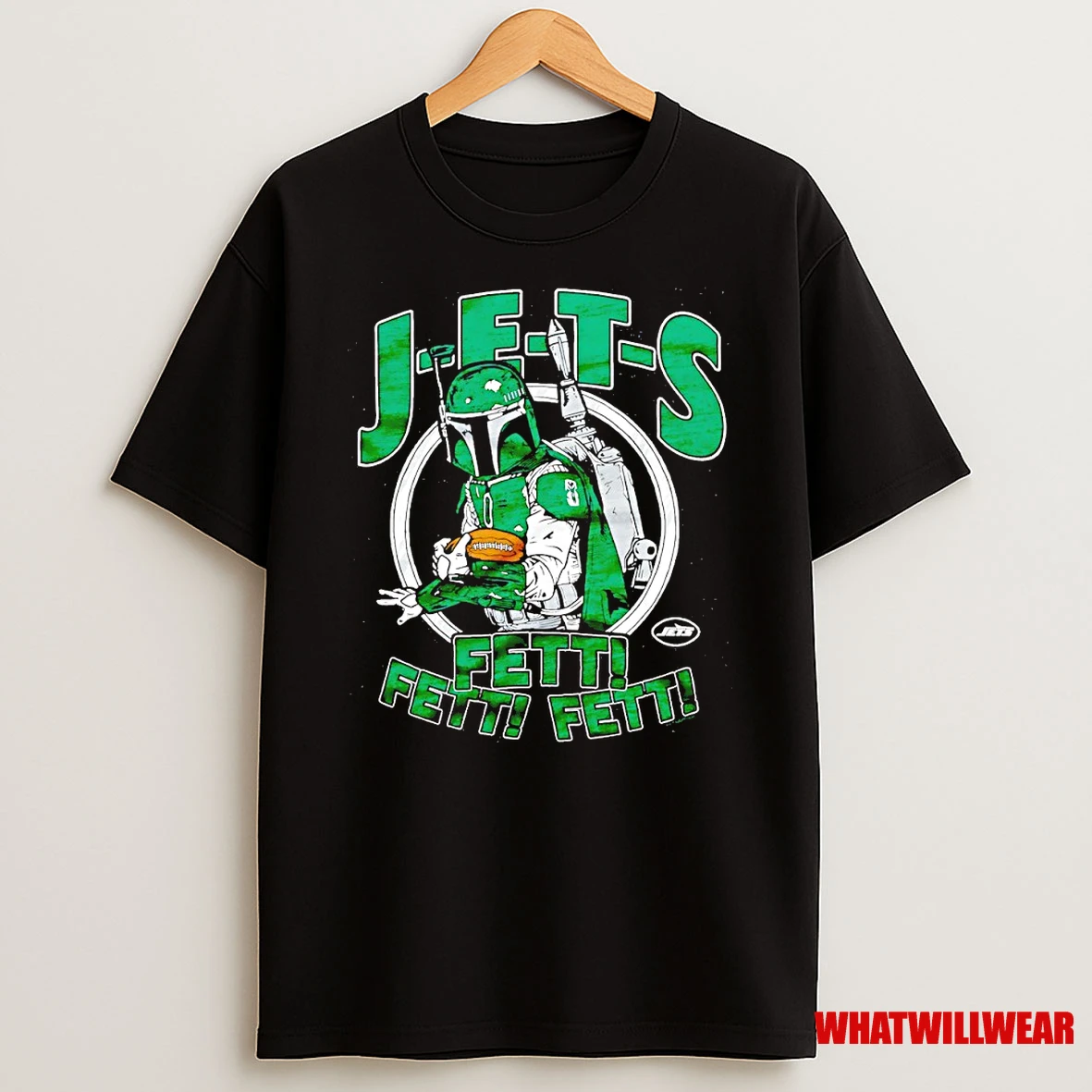 Star Wars X New York Jets Boba Fett Fett Fett Shirts