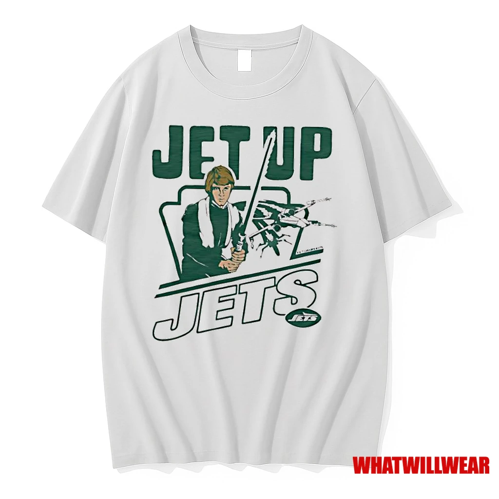 Star Wars X New York Jets Luke Skywalker Jet Up Shirts