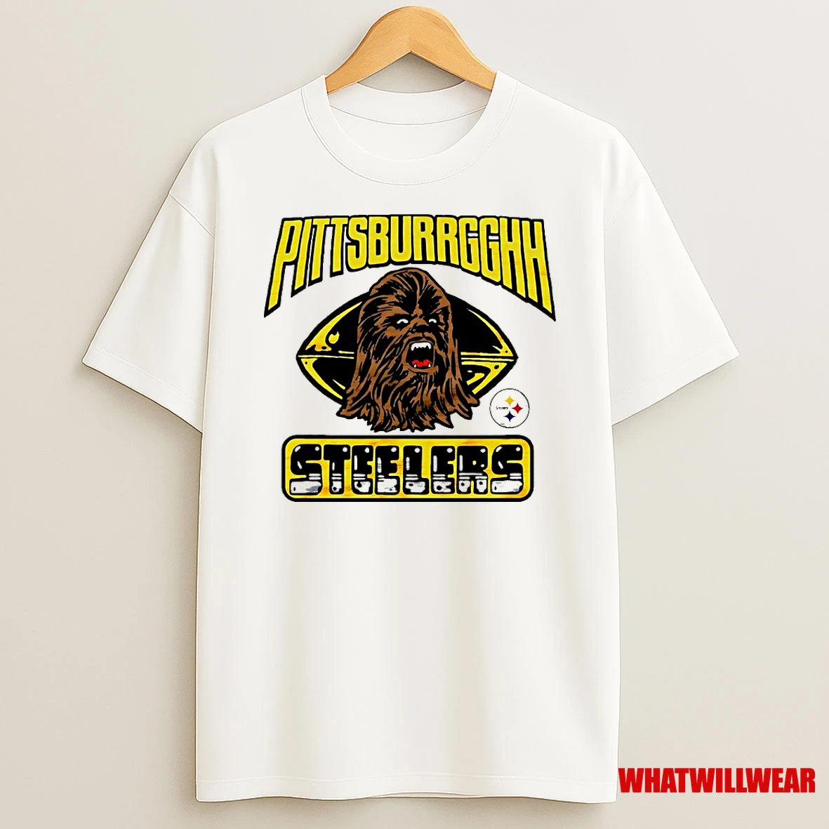 Star Wars X Pittsburgh Steelers Chewbacca Shirts