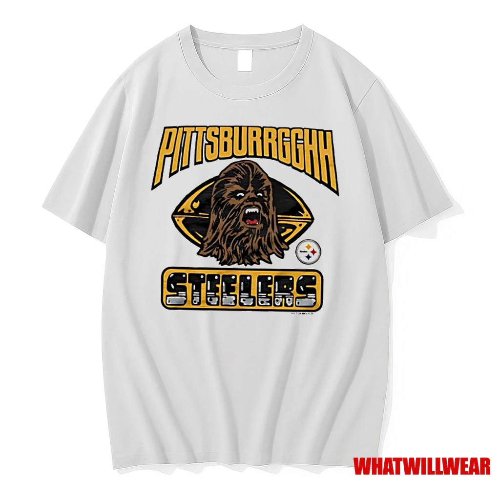 Star Wars X Pittsburgh Steelers Chewbacca Pittsburrgghh Shirts
