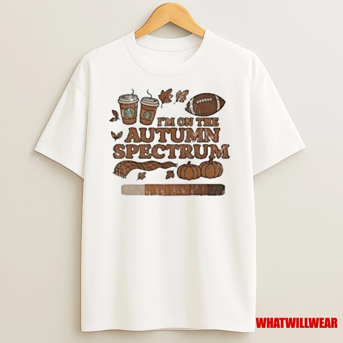 Starbucks Im On The Autumn Spectrum Shirts