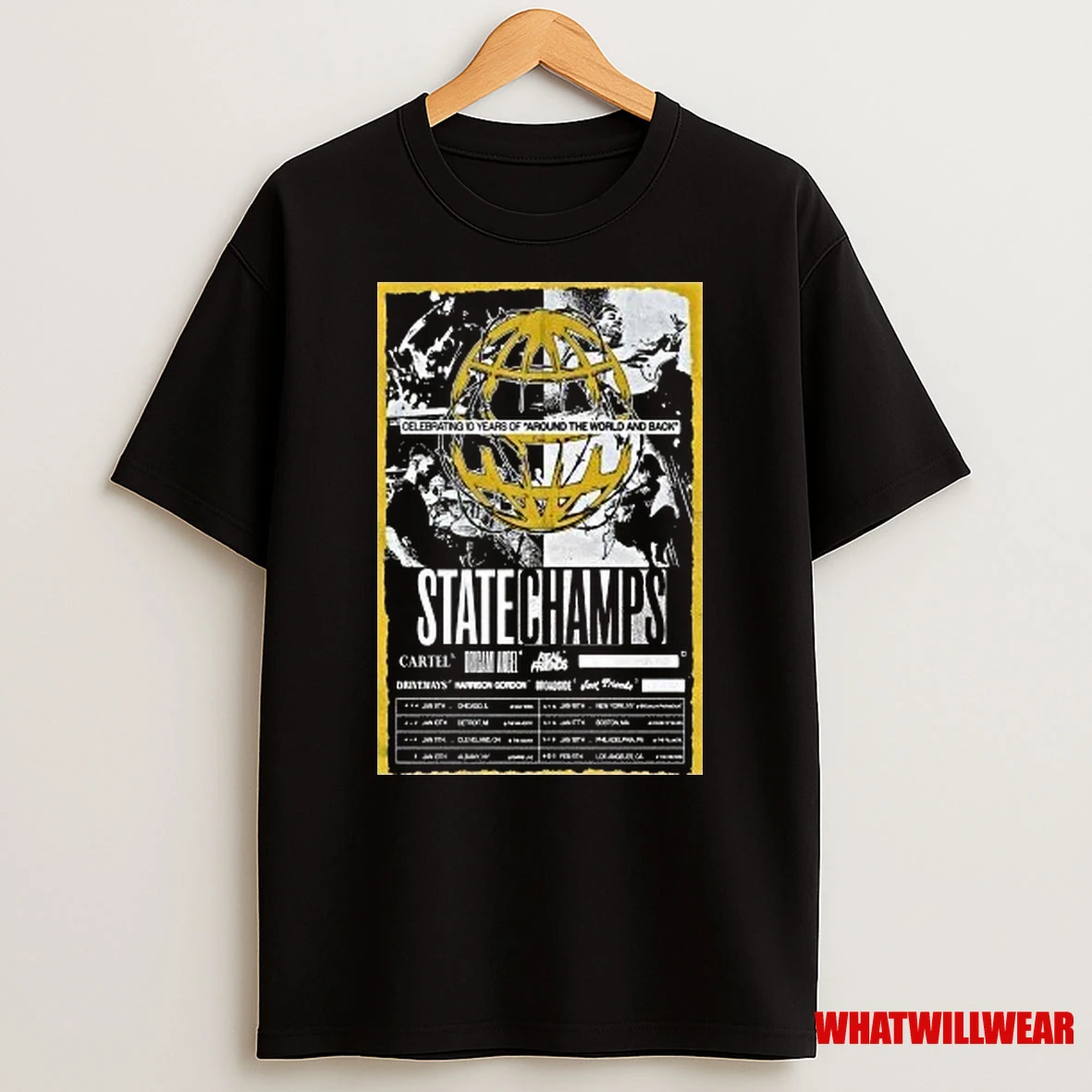State Champs Around The World And Back New 2026 Shirts