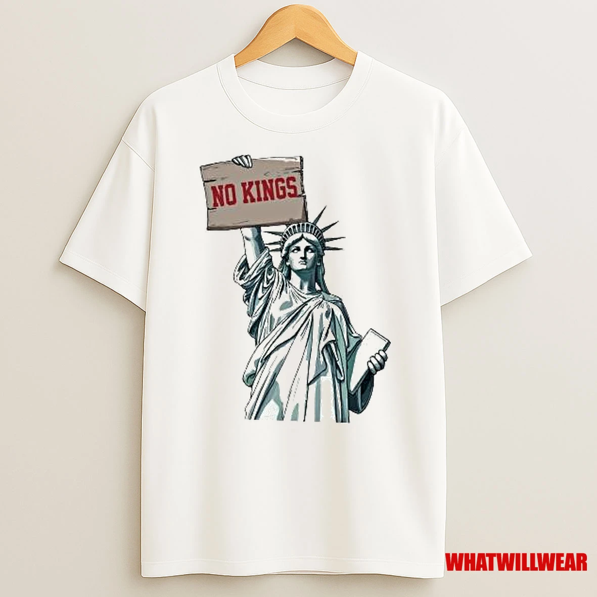 Statue Of Liberty No Kings American Patriotic 2025 Shirts