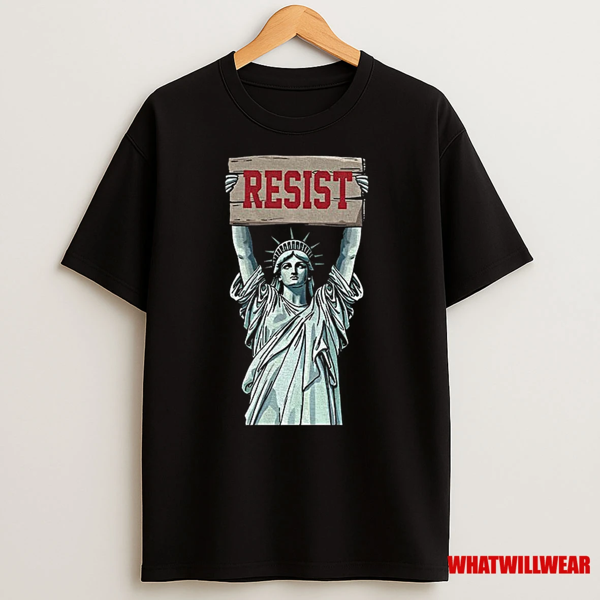 Statue Of Liberty Resist Anti Trump Anti Maga Shirts