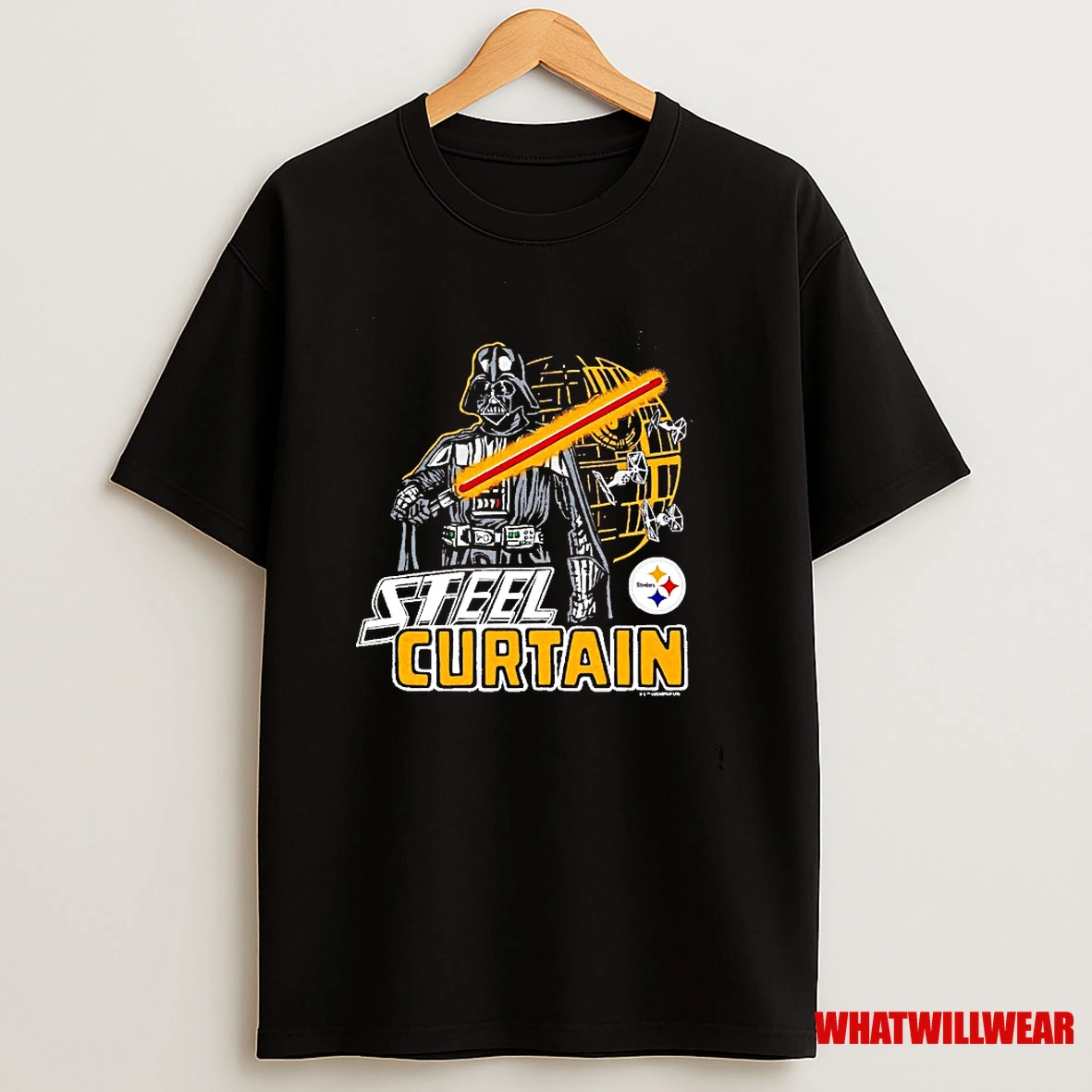 Steel Curtain Pittsburgh Steelers Star Wars Shirts