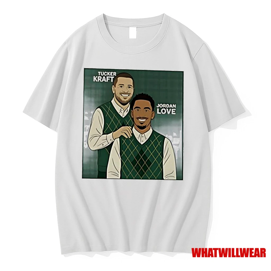 Step Brother Tucker Kraft And Jordan Love Shirts