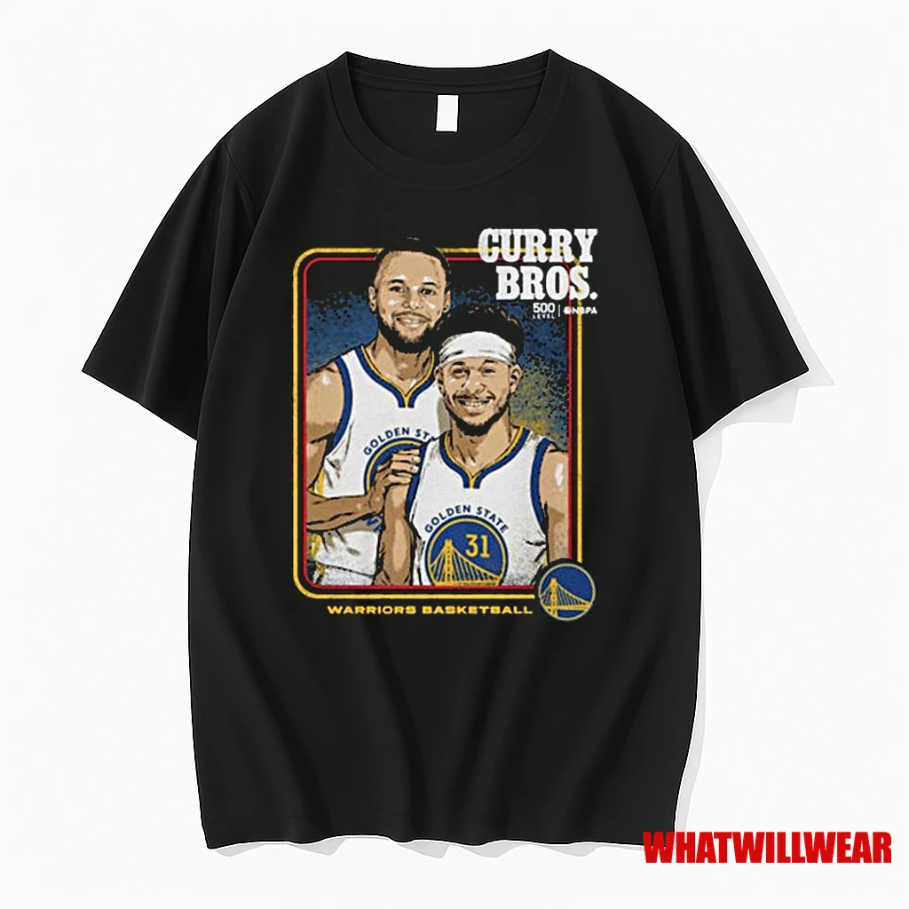 Steph Curry Seth Curry Golden State Warriors Step Brothers Shirts