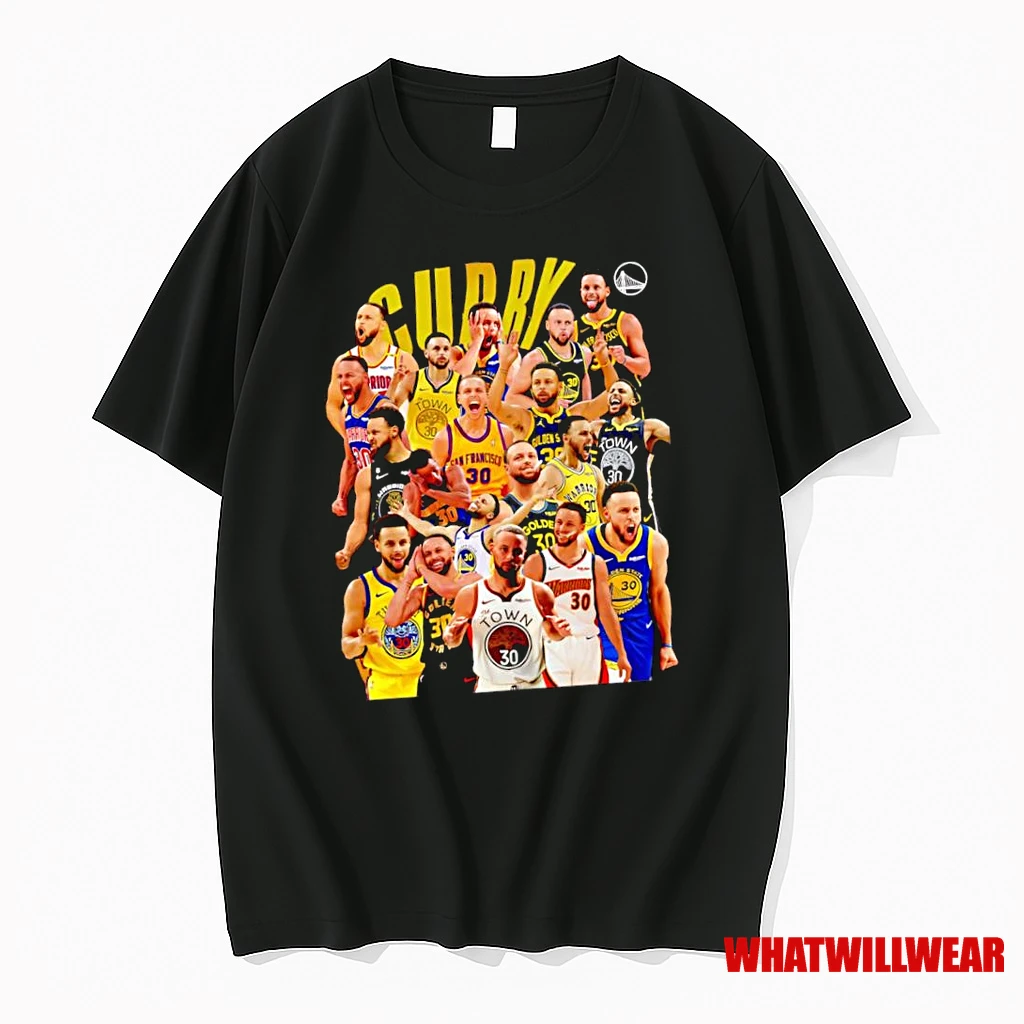 Stephen Curry Nba American Professional Basketball Player Collage Shirts