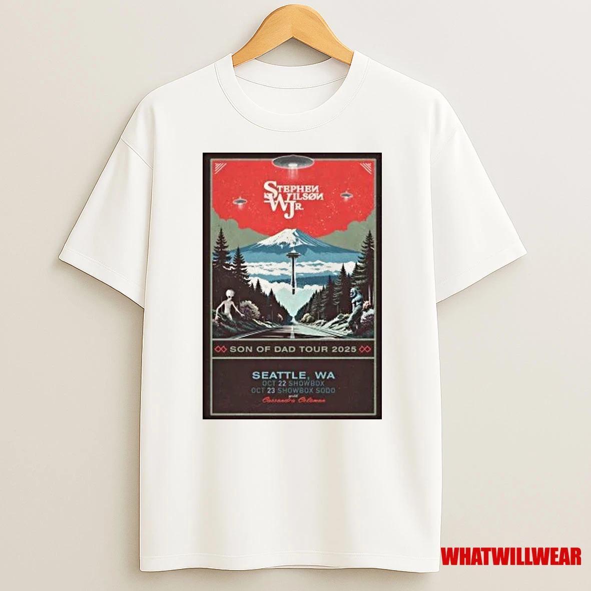 Stephen Wilson Jr Oct 22 2025 The Showbox In Seattle Wa Shirts