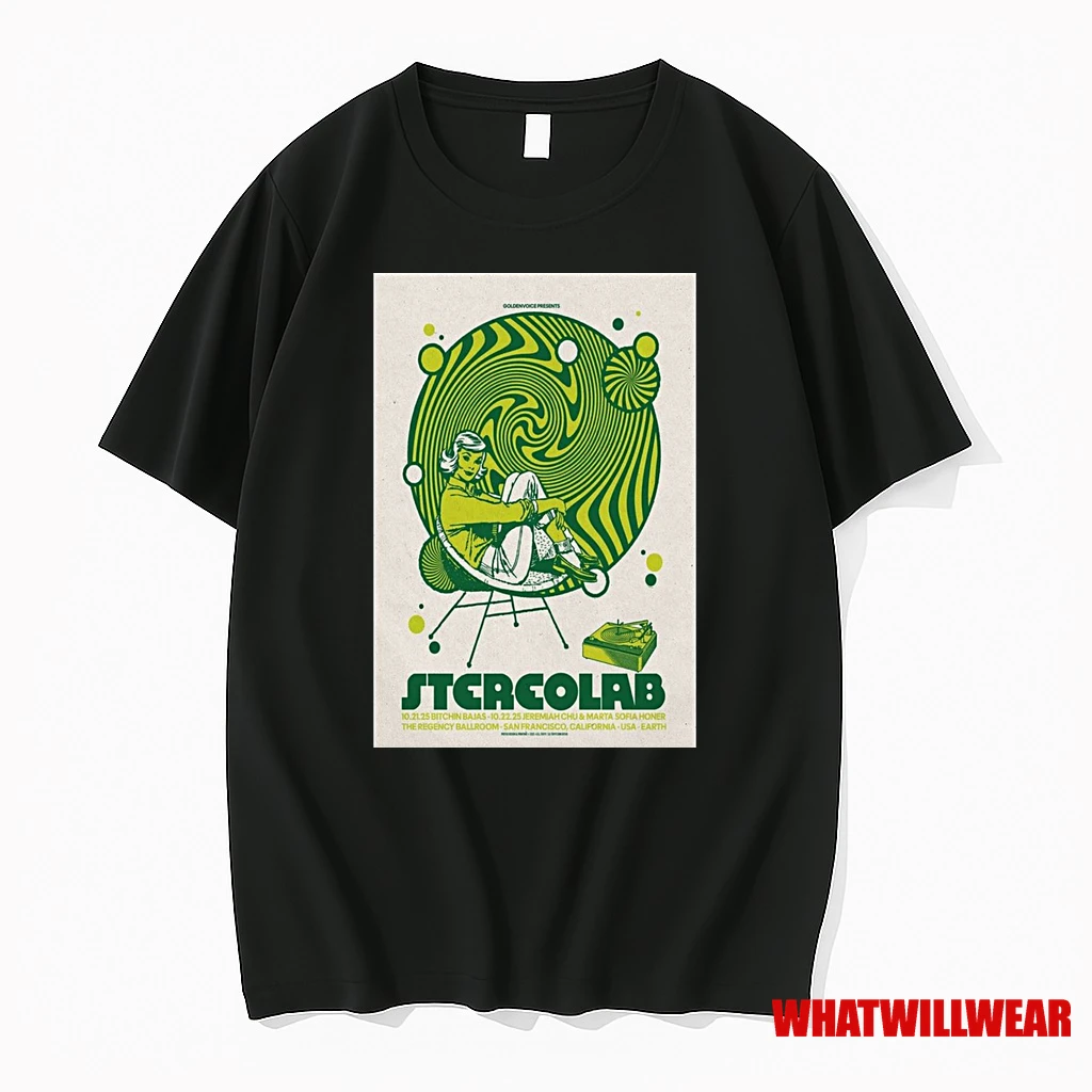 Stereolab November 22 23 2025 The Regency Ballroom San Francisco Shirts