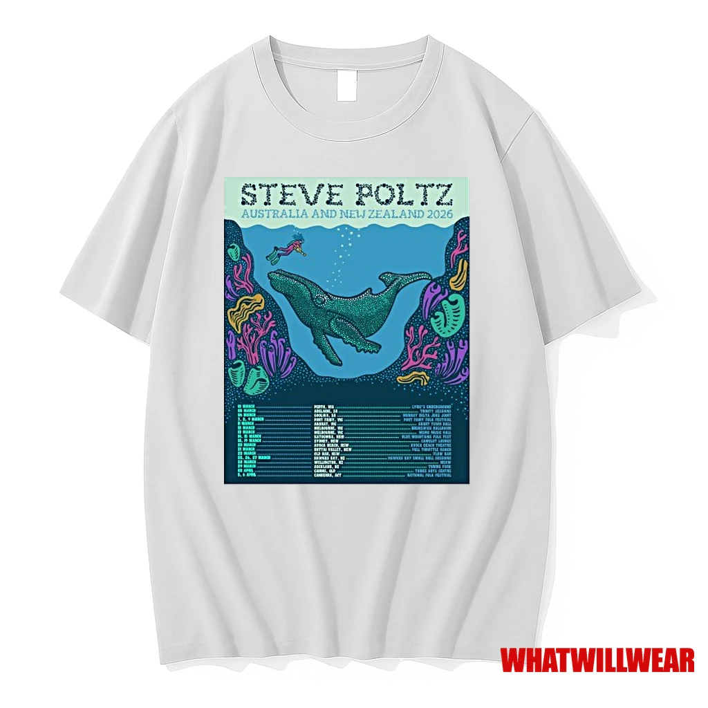 Steve Poltz Australia And New Zealand 2026 Shirts