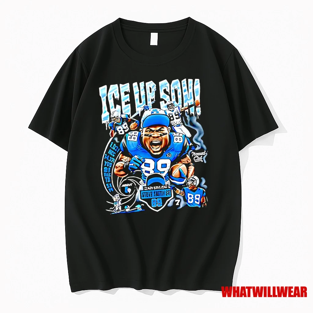 Steve Smith Sr Carolina Panthers Ice Up Son Jersey Shirts