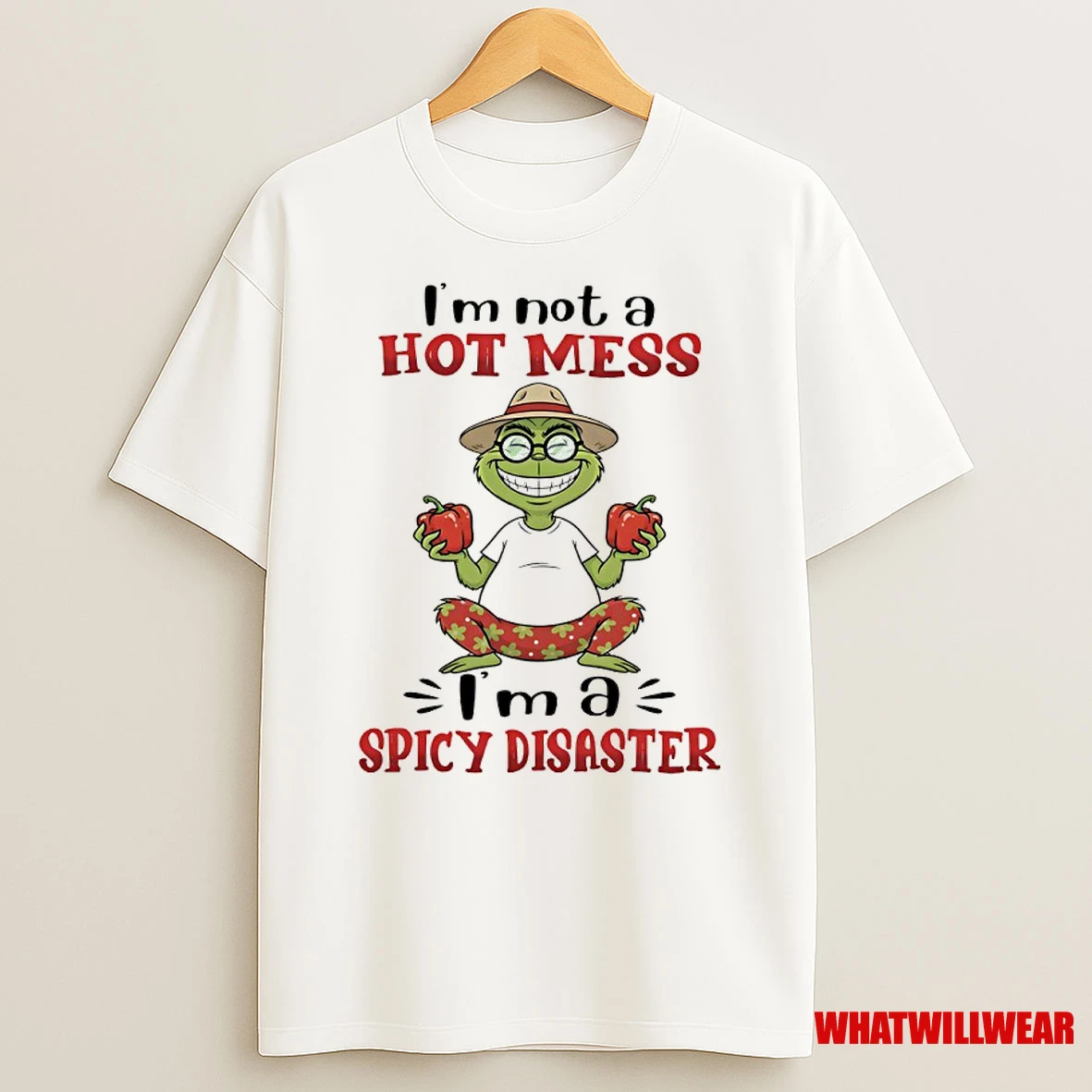 Stitch Im Not A Hot Mes Im A Spicy Disaster Straw Luffy Hat Shirts