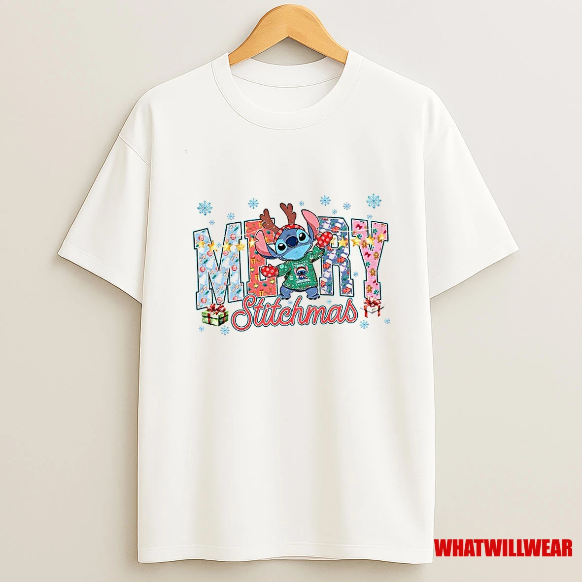 Stitch Merry Stitchmas Merry Christmas 2025 Shirts