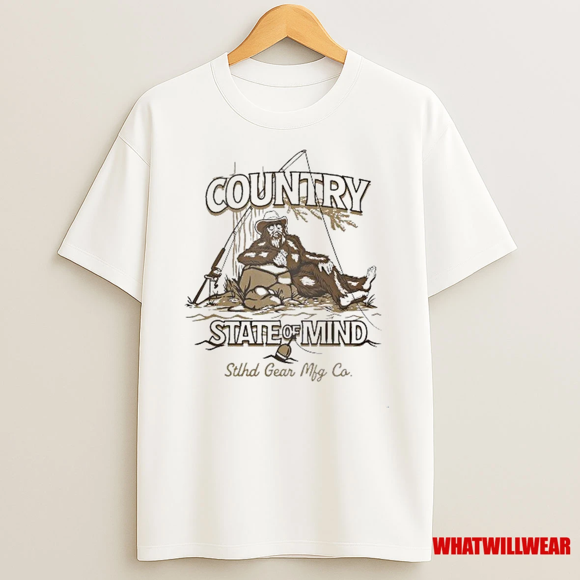 Stlhd Country State Of Mind Fishing Shirts