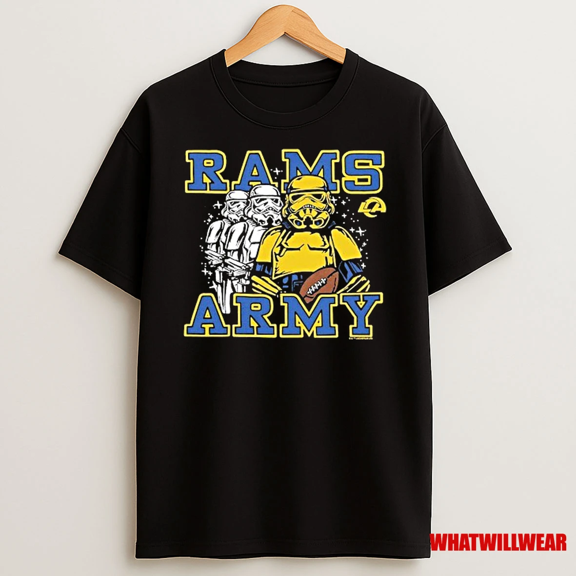 Stormtroopers Los Angeles Rams Army Star Wars X Nfl Shirts