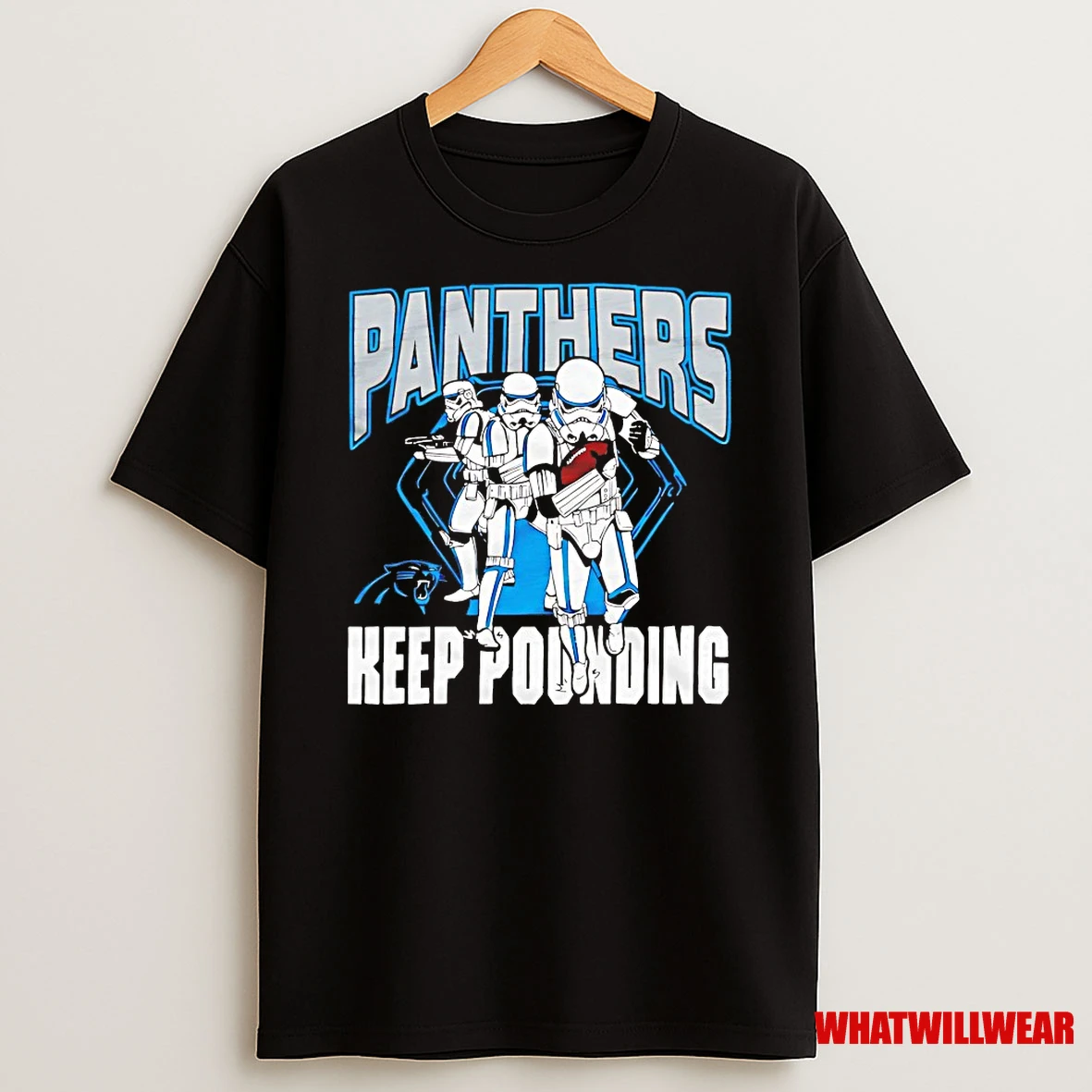 Stormtroopers Star Wars X Carolina Panthers Keep Pounding Shirts