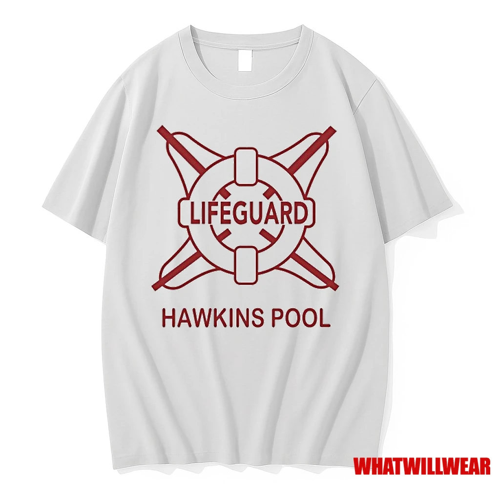 Stranger Things Hawkins Pool Shirts