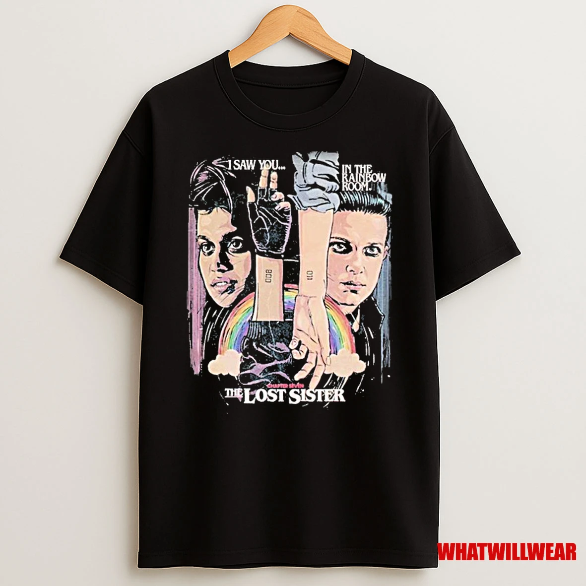 Stranger Things Season 2 X Butcher Billy The Lost Sister I Saw You In The Rainbow Room Shirts