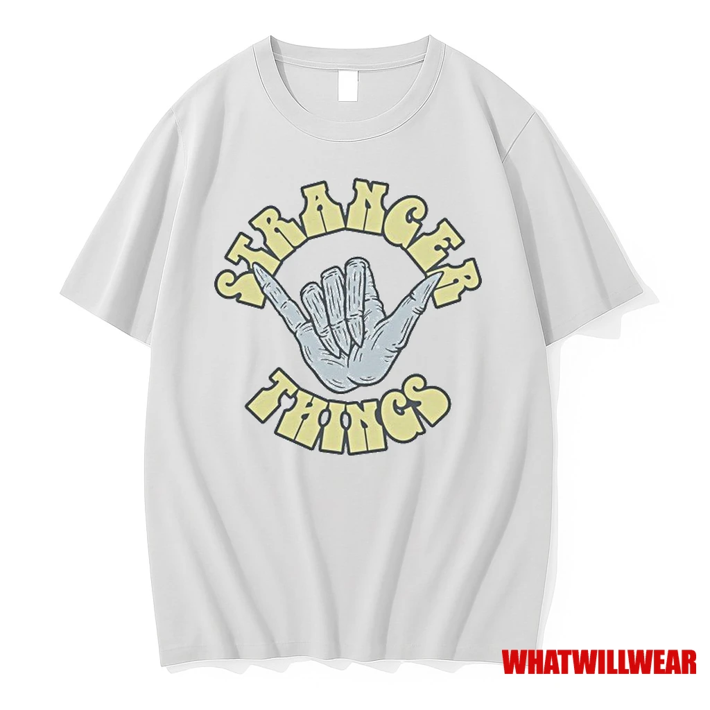 Stranger Things Skull Hands Shirts