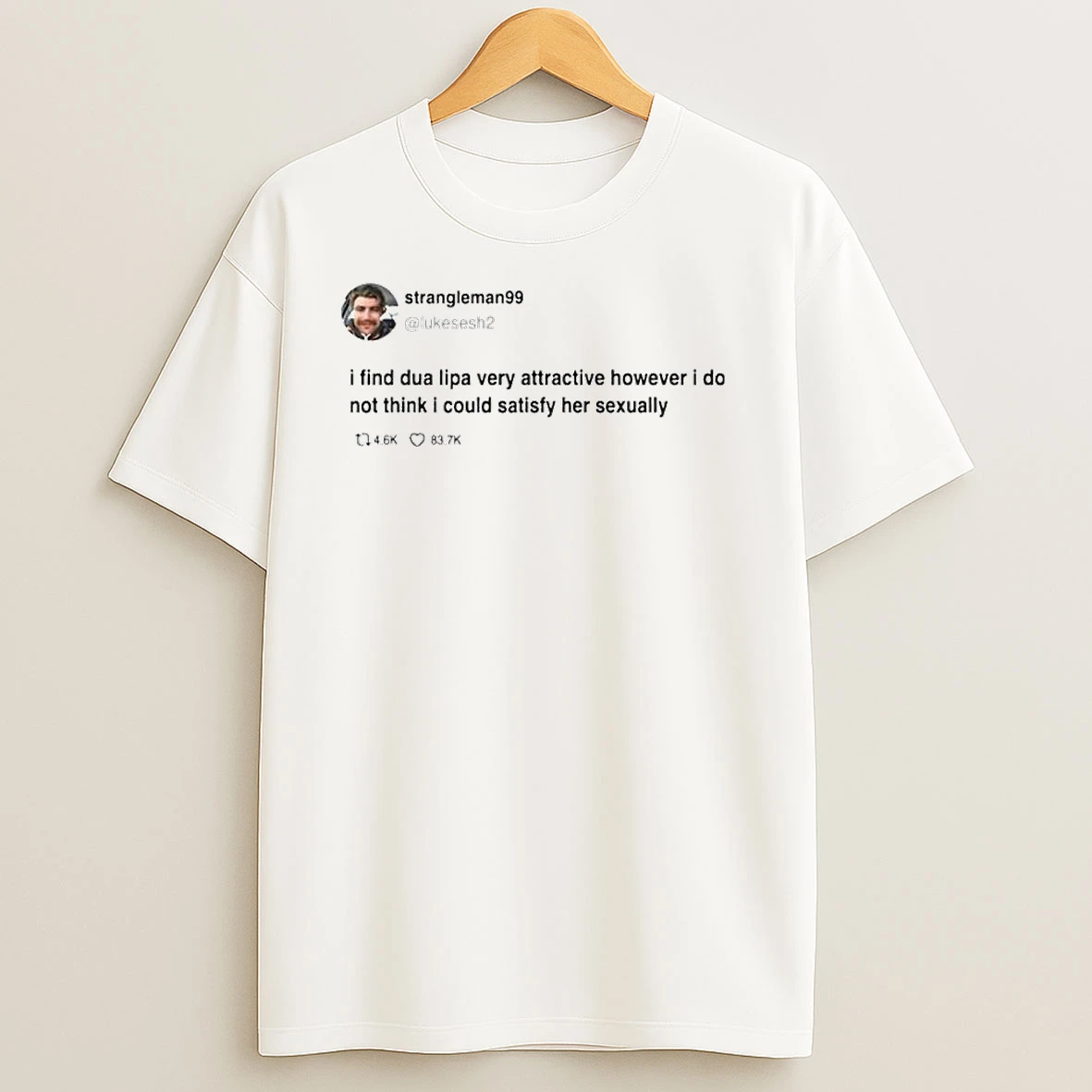 Strangleman99 I Find Dua Lipa Very Attractive Ornaments T Shirts
